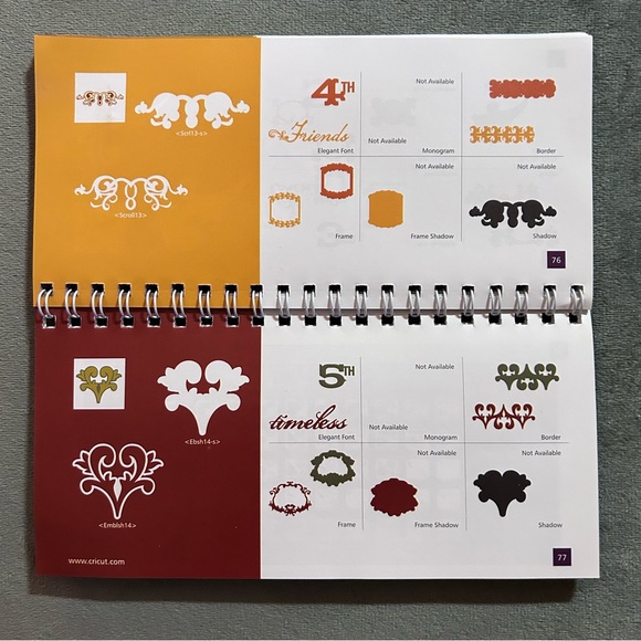 Cricut Creative Memories Reminisce Accents - Picture 12 of 16